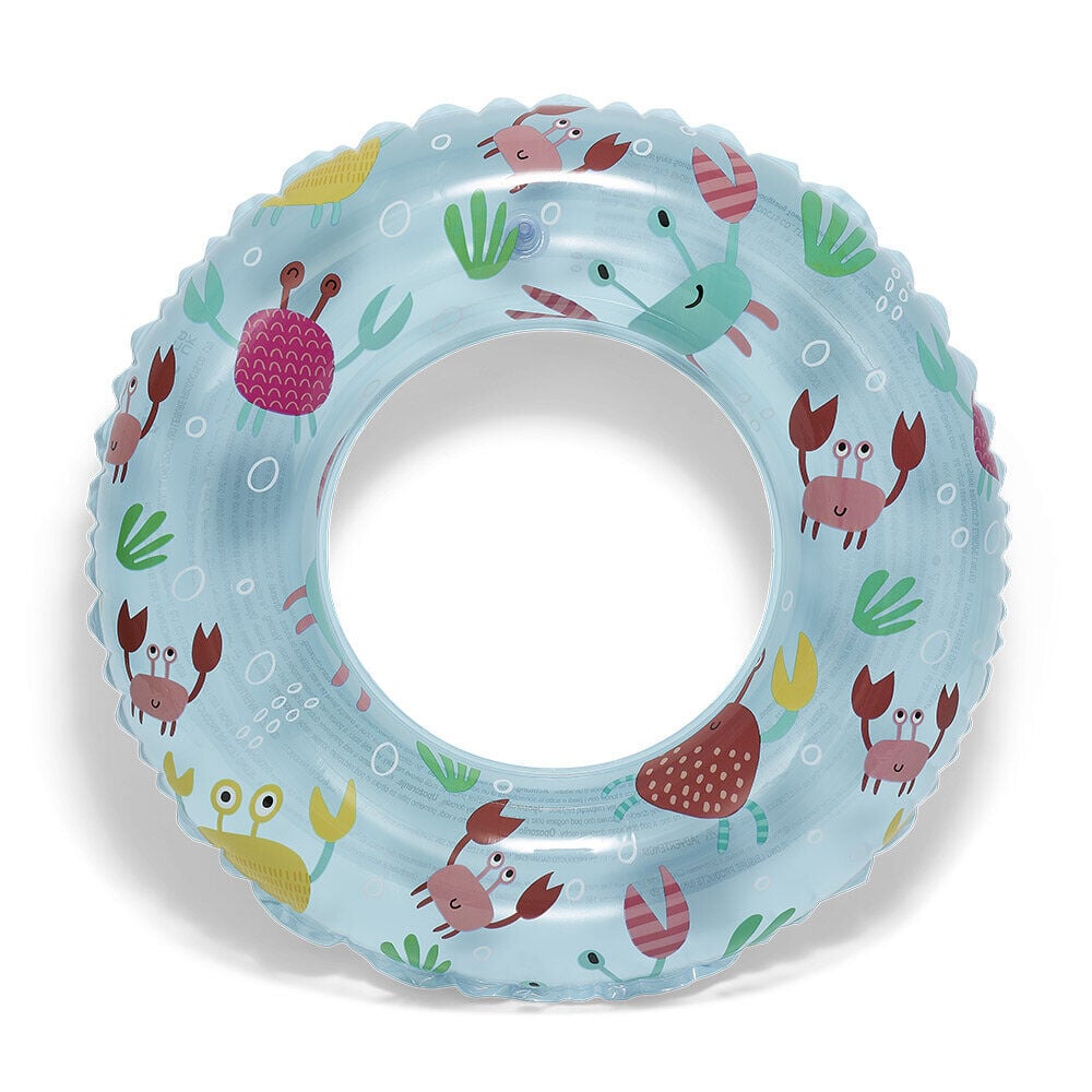 Bouée gonflable à motifs colorés Ø60cm - 3 modèles