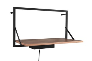 LED-Regal Leonie 50 x 30 cm Artisan-Eiche/schwarz