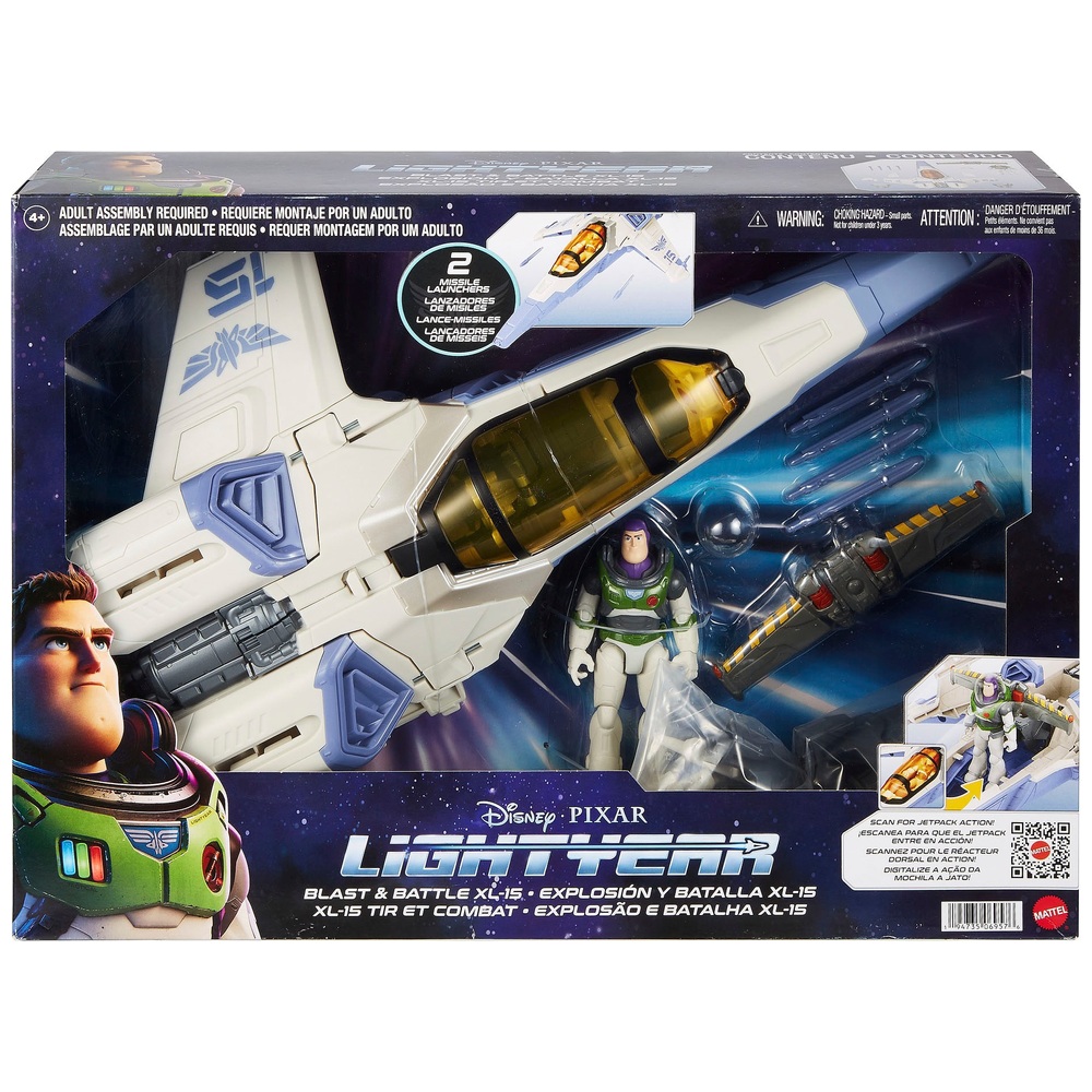 Pixar Lightyear Blast and Battle XL-15 Fahrzeug