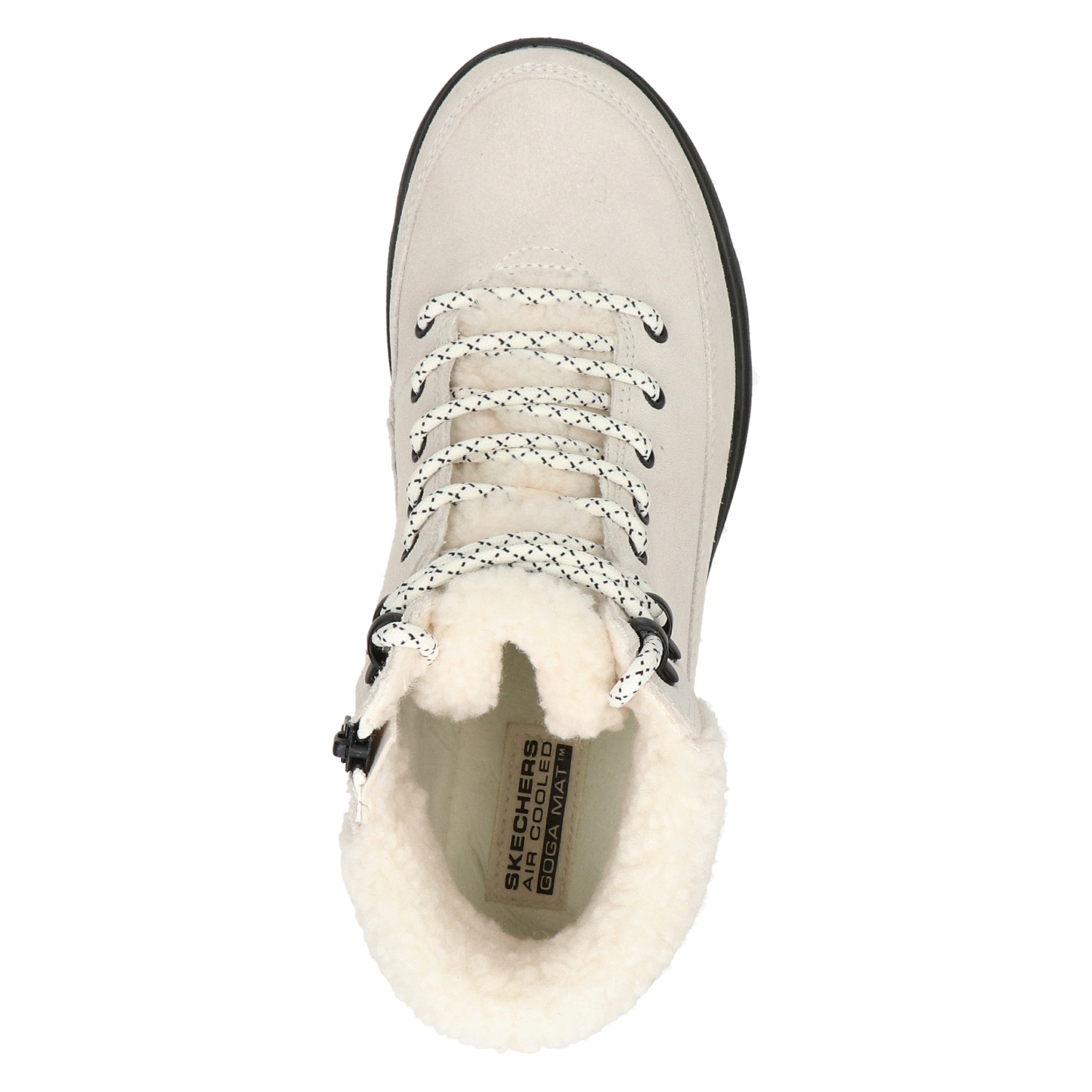 Go Walk dames veterboot Skechers Ecru