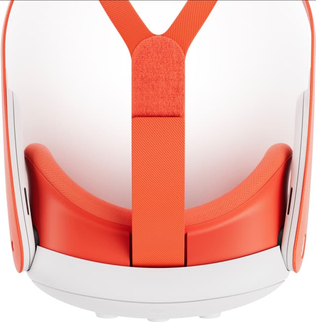 Meta Quest 3 stof-ansigtsinterface (orange)