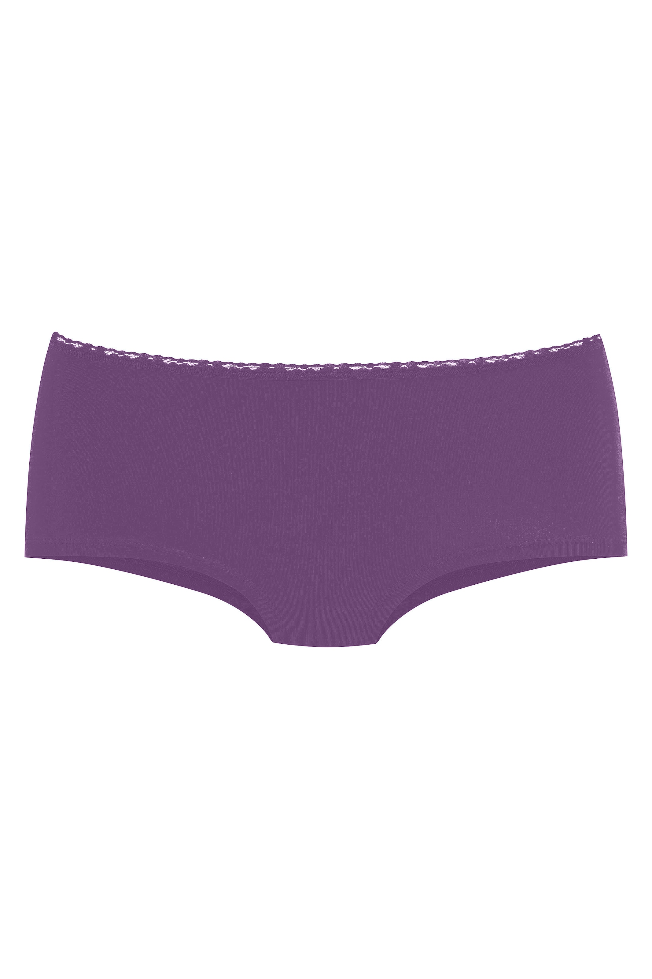 LASCANA Panty , mit süssen Herzchen-Prints und aus elastischer Baumwoll-Qualität