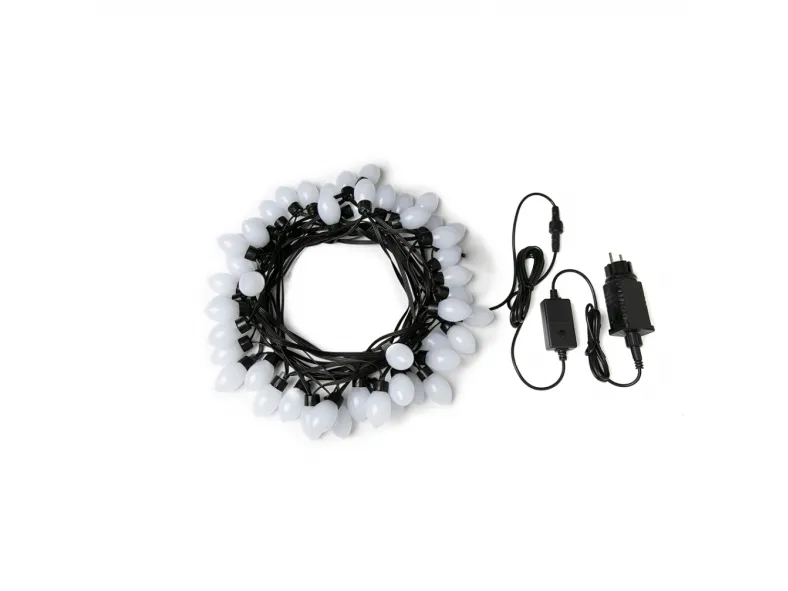 Smart Light Chain Globe Cone - 64 Million Colors and Music Synchronization Multicolor