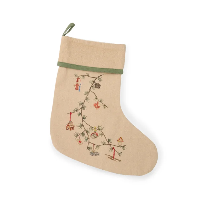 Kähler Design - Hammershøi Christmas Weihnachtsstrumpf, sand