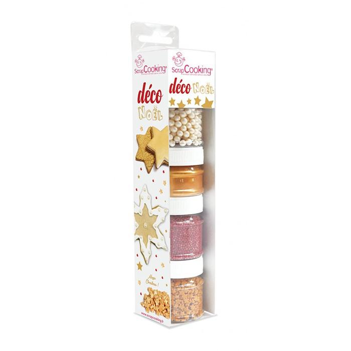 Set de décors sucrés Noël Scrapcooking