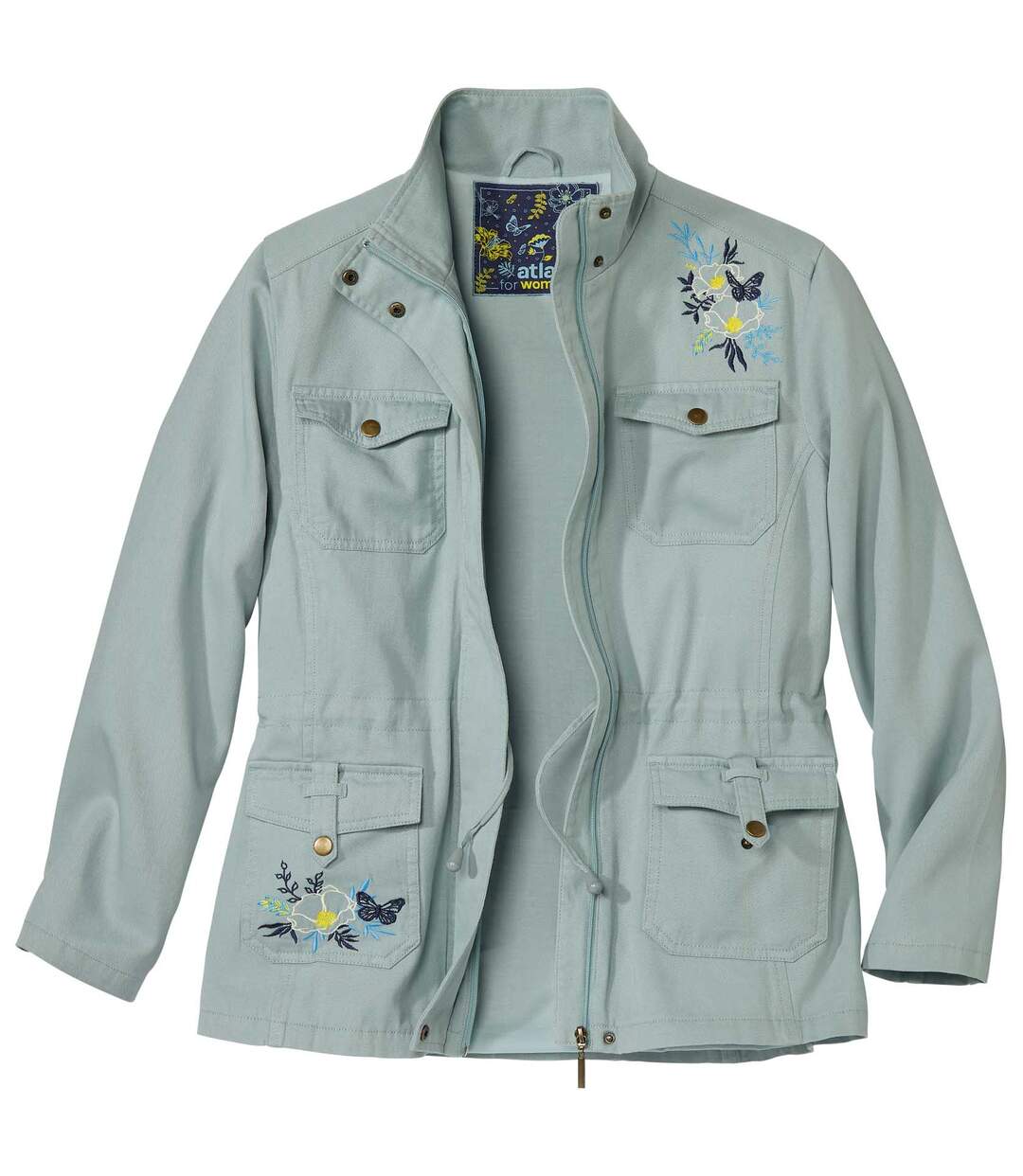 Veste Saharienne Brodée