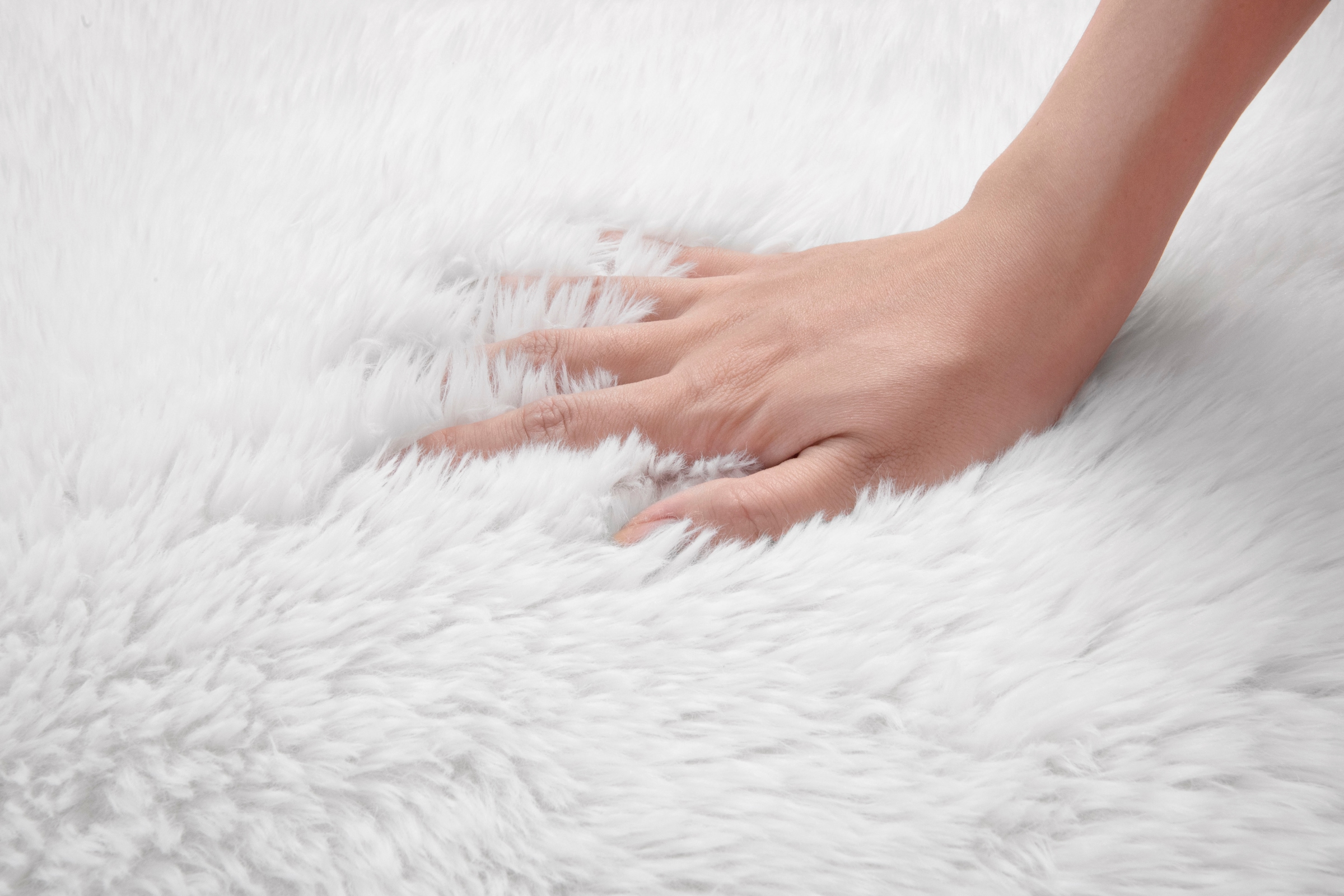my home Hochflor-Teppich »Silky, besonders weich und kuschelig, sehr dichte Qualität« rechteckig 33 mm Höhe rutschhemmend beschichtet, waschbar, uni, Wohnzimmer, Schlafzimmer