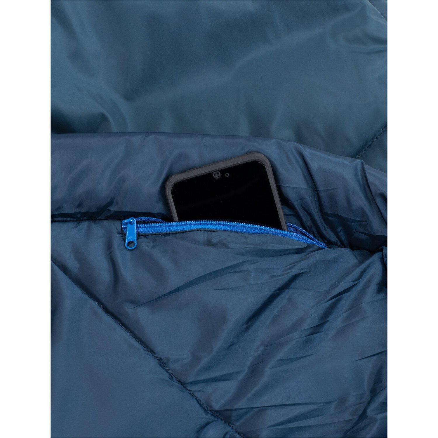 Vaude Sioux Sleepingbag 800 II SYN Zip Right baltic sea