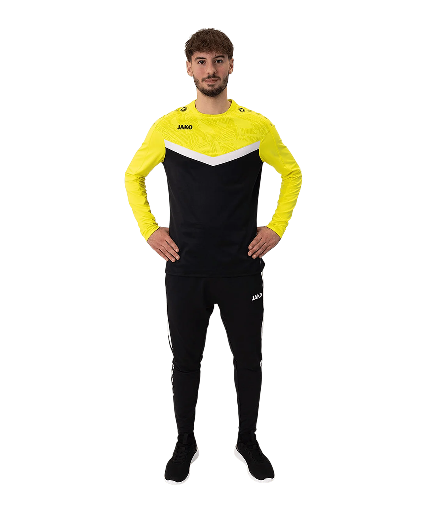JAKO Iconic Sweatshirt Schwarz F808