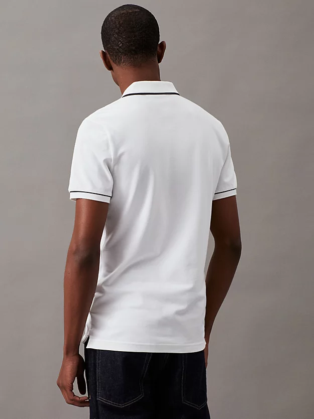 Camisa polo de corte justo