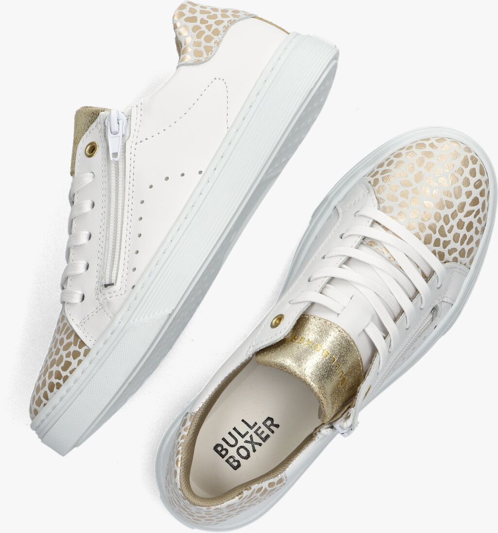BULLBOXER witte bullboxer lage sneakers aop000e5l