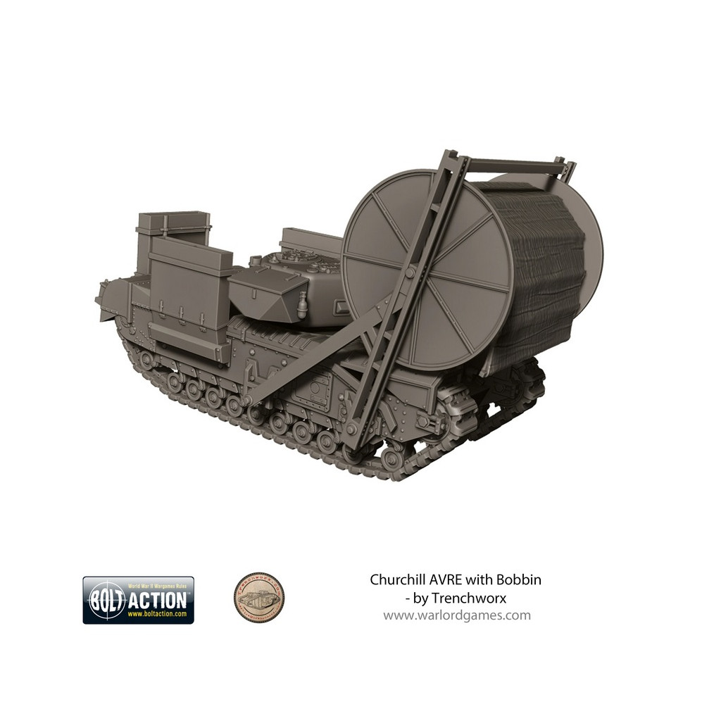 Bolt Action - Churchill AVRE with Bobbin