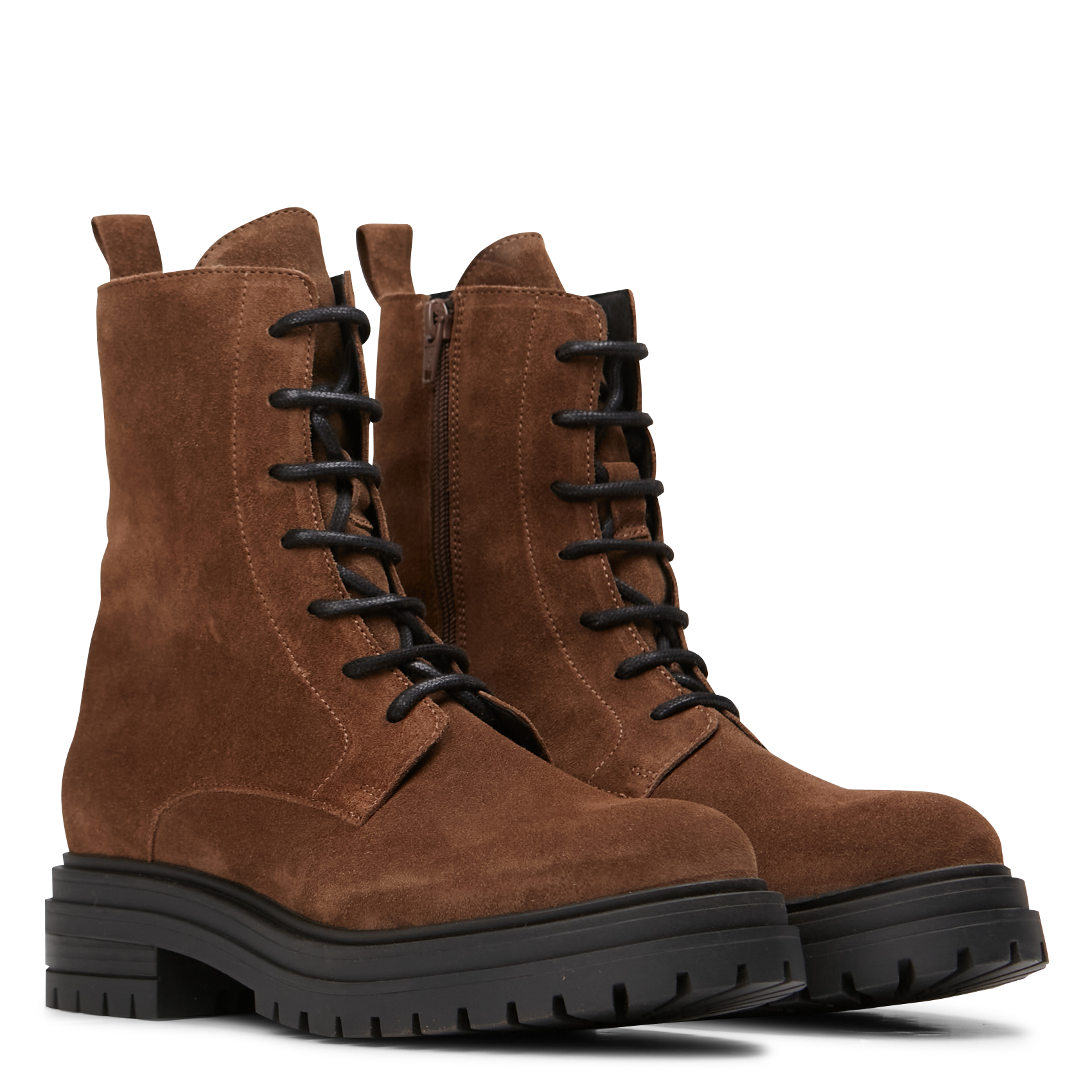 AYSHA - Bottines en cuir | Marron