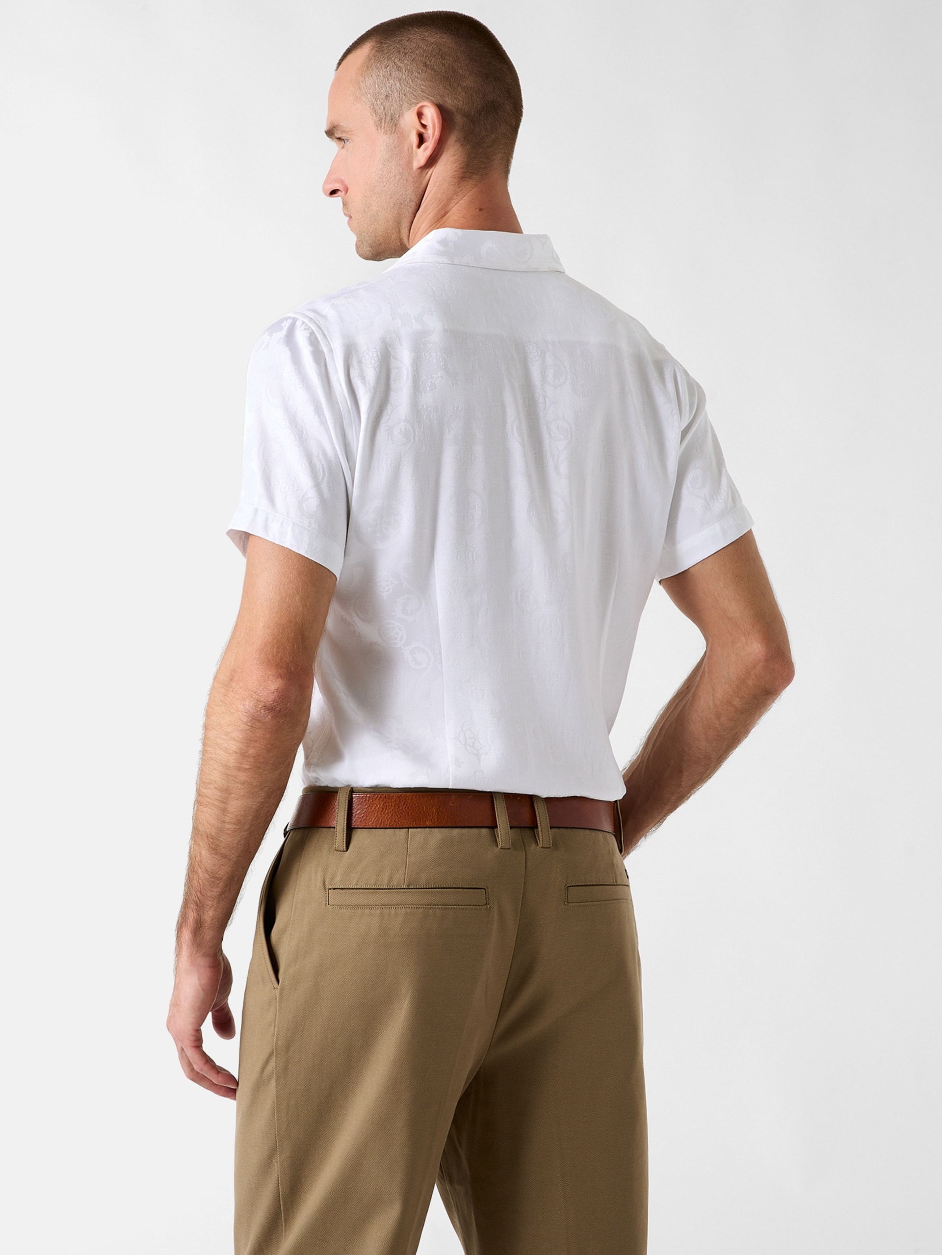 Camisa Jacquard Leão Peônia