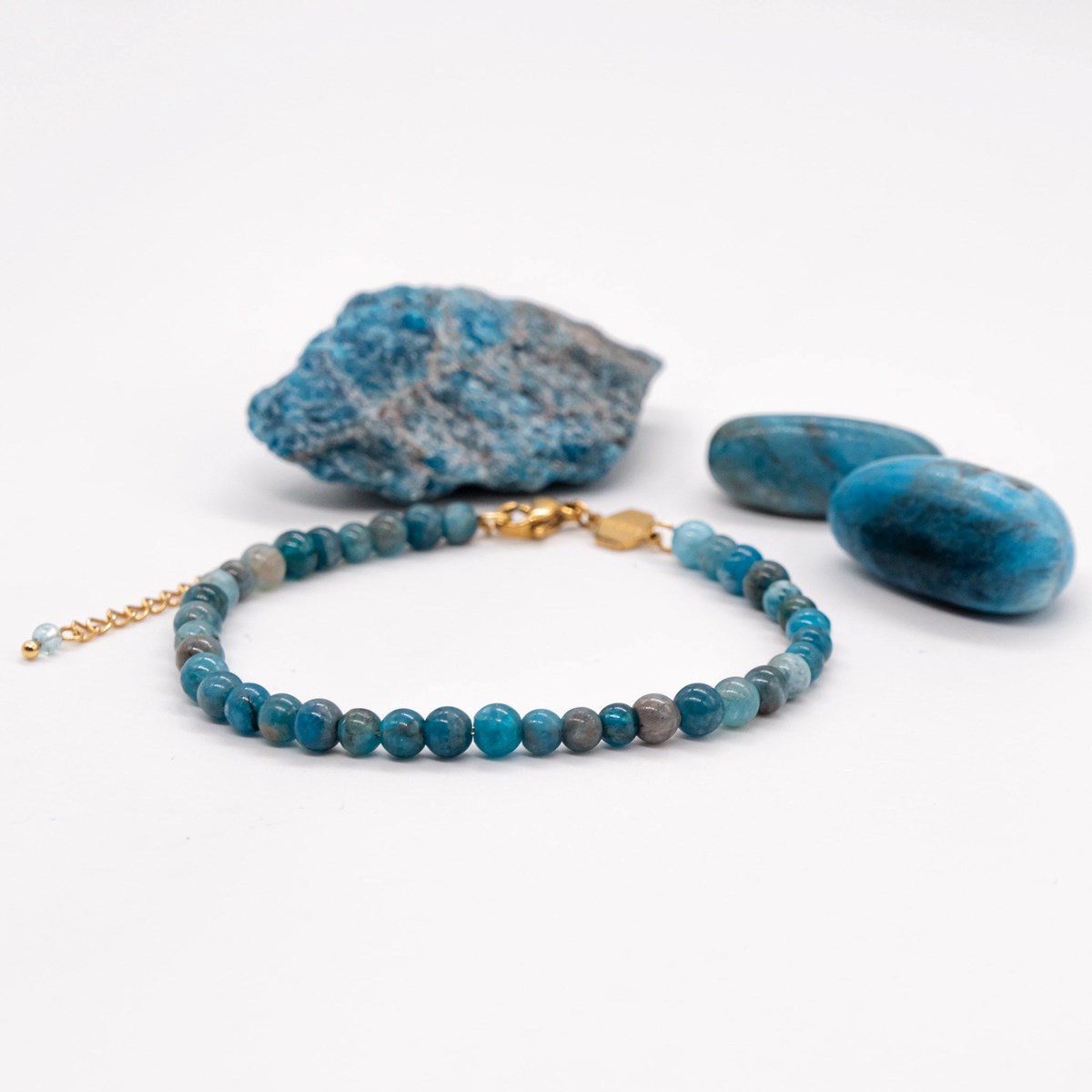 Bracelet Serena en pierres Apatite