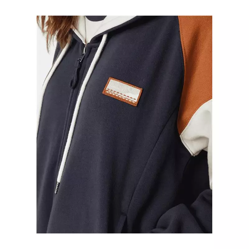 Sweat femme RIPCURL Galicia Full Zip Fleece Washed Black