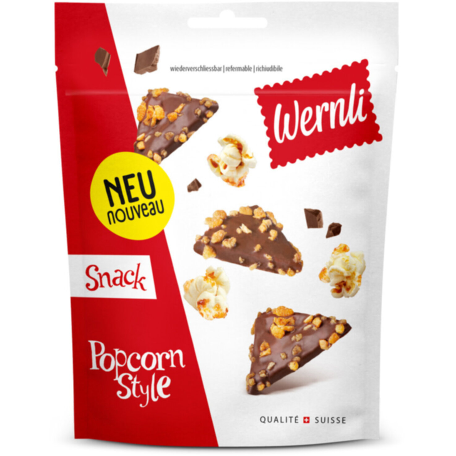 Wernli Snackbeutel Popcorn Style