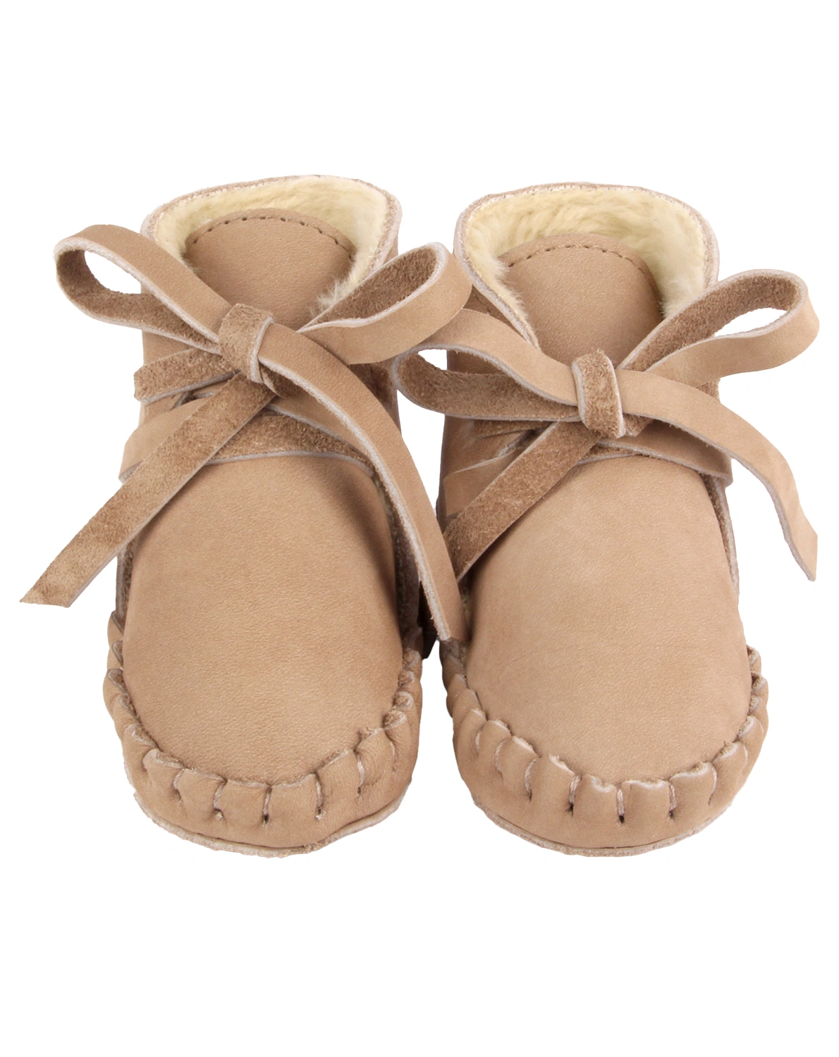 Krabbelschuhe PINA CLASSIC gefüttert in truffle