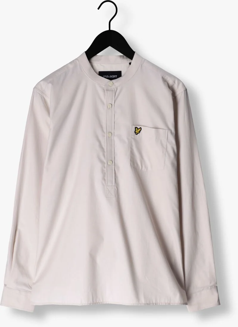 LYLE & SCOTT zand lyle & scott casual overhemd pigment dye granddat shirt