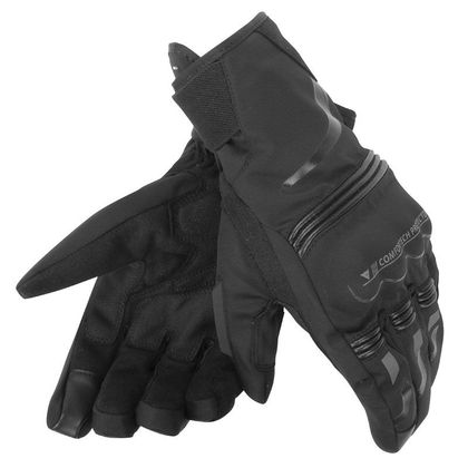 Gants Dainese TEMPEST UNISEX D-DRY SHORT - Noir
