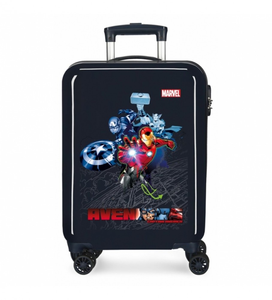Joumma Bags Maleta de Cabina Avengers Armour Up Rgida azul -38x55x20cm-