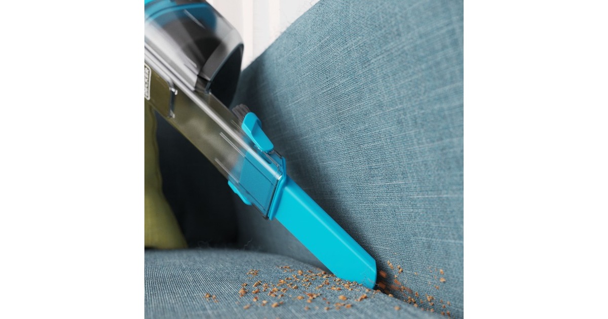 BLACK+DECKERNVD215J-QW 7.2V 1.5Ah Kruimeldief met accessoires handstofzuiger  (Blauw/zwart)