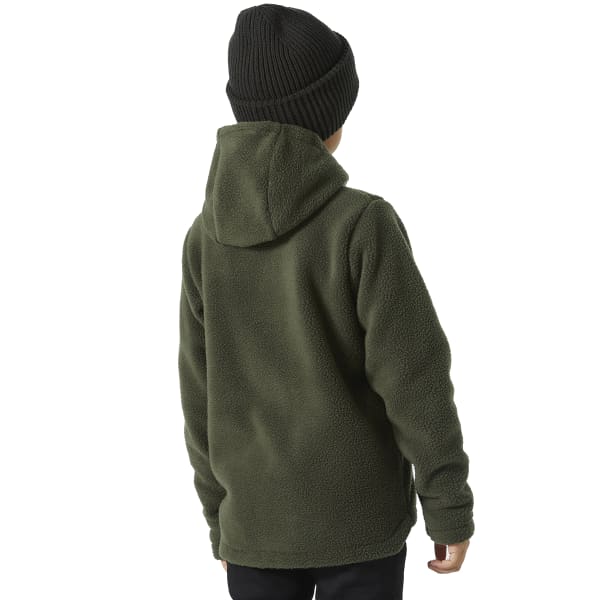 Veste polaire HELLY HANSEN JR CHAMP PILE JKT UTILITY GREEN
