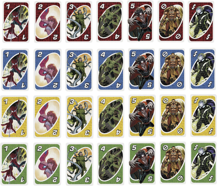 Mattel Games UNO Spiderman