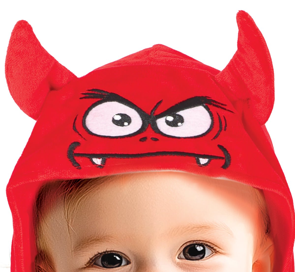 Halloween Poncho Baby Duivel