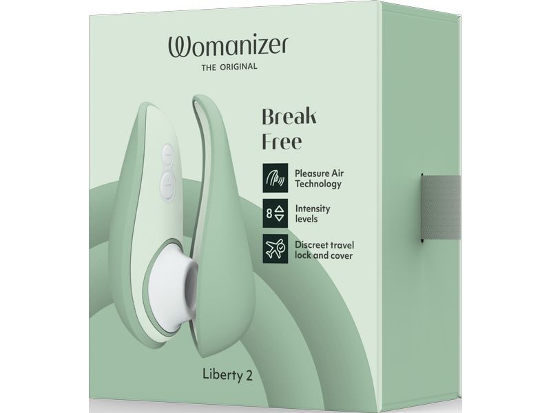 Womanizer Vibrator Womanizer Liberty 2 türkis Auflegevibrator für sinnliche Stimulationen der Klitoris