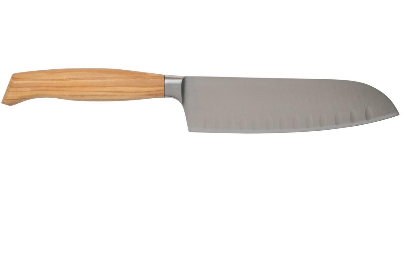 Messermeister Oliva Luxe LX610-16K santoku met kuiltjes, 16 cm