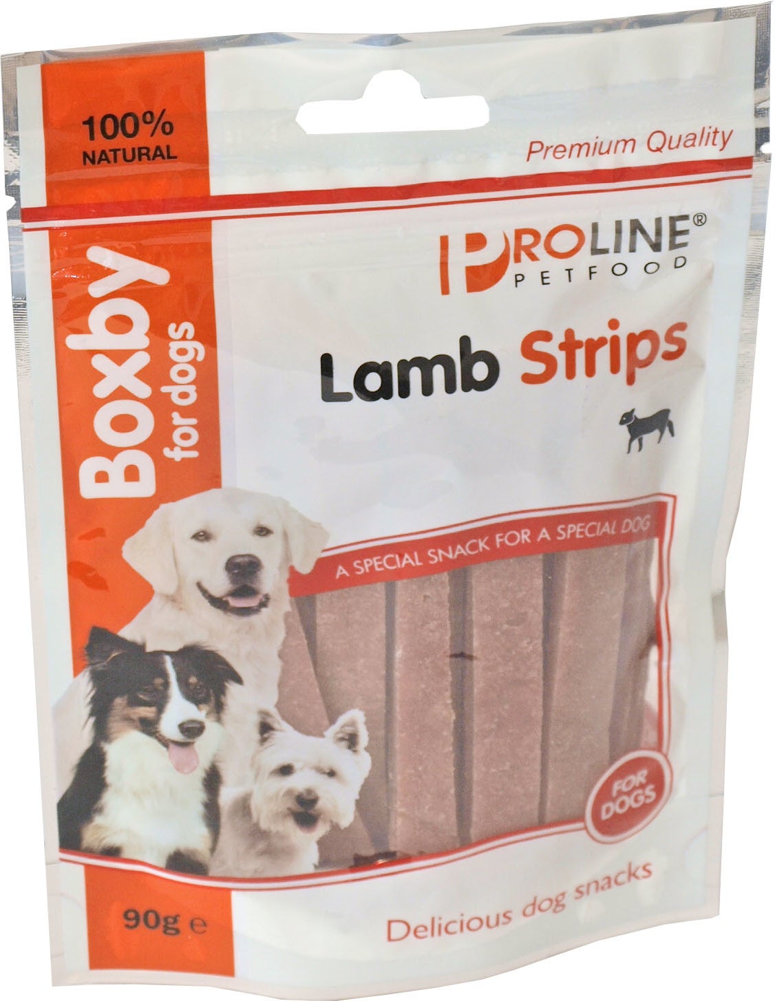Proline Boxby kauwsticks Strips lam 90 g