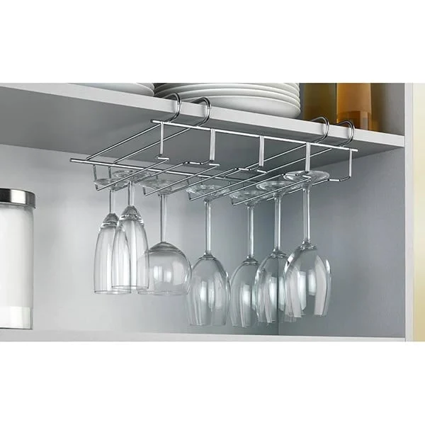 Lot de 2 portes verres pour placard ou étagère Wenko by Maximex