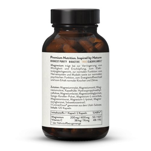 Sunday Natural Products  Magnesium komplex 11Ultra 200mg