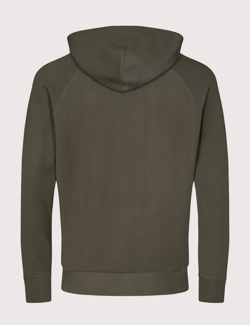 MOS MOSH SWEAT HOMME CAPUCHE ABEL KAKI FONCÉ