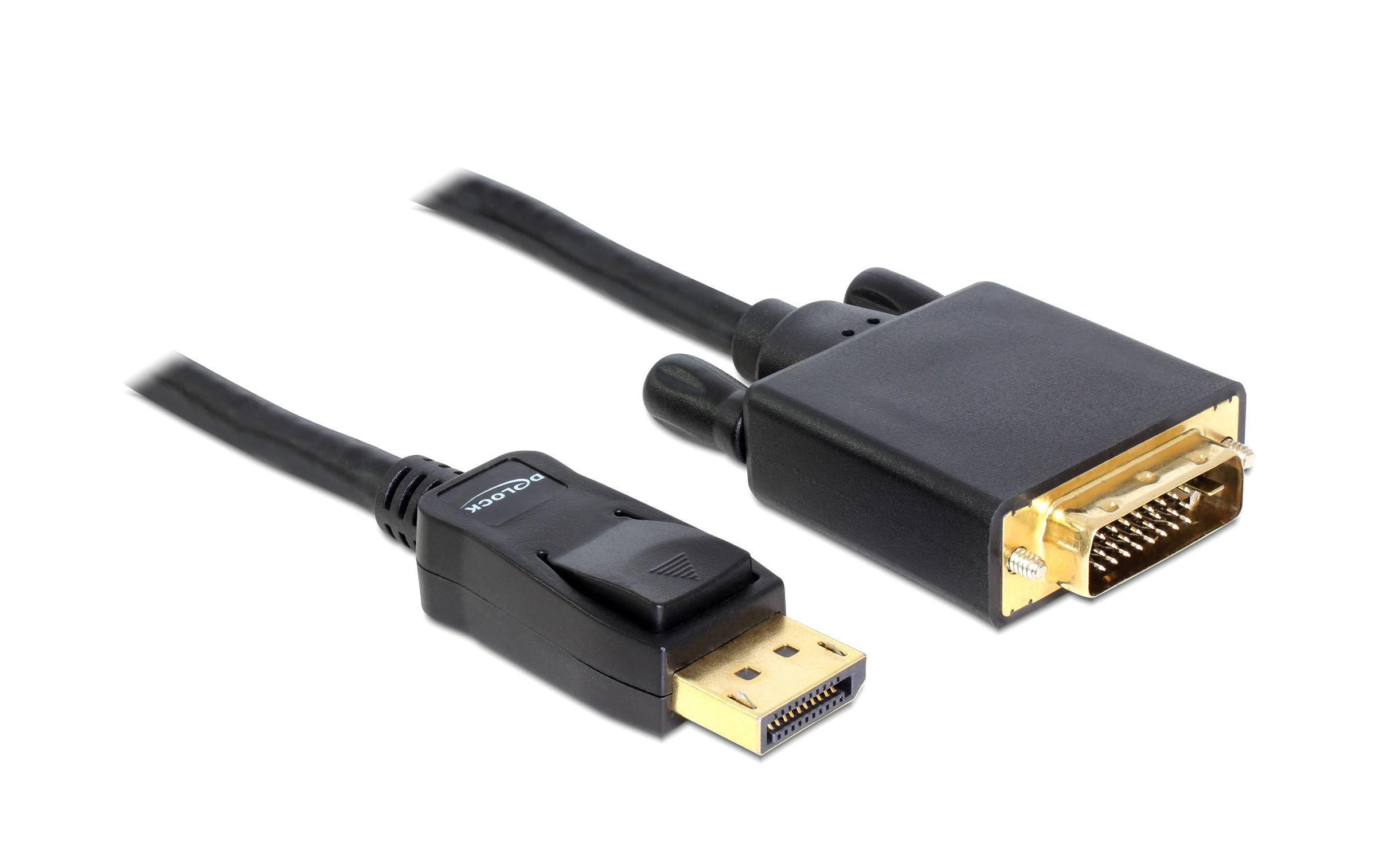 Kabel DisplayPort - DVI-D, 3 mDisplayport zu DVI Kabel