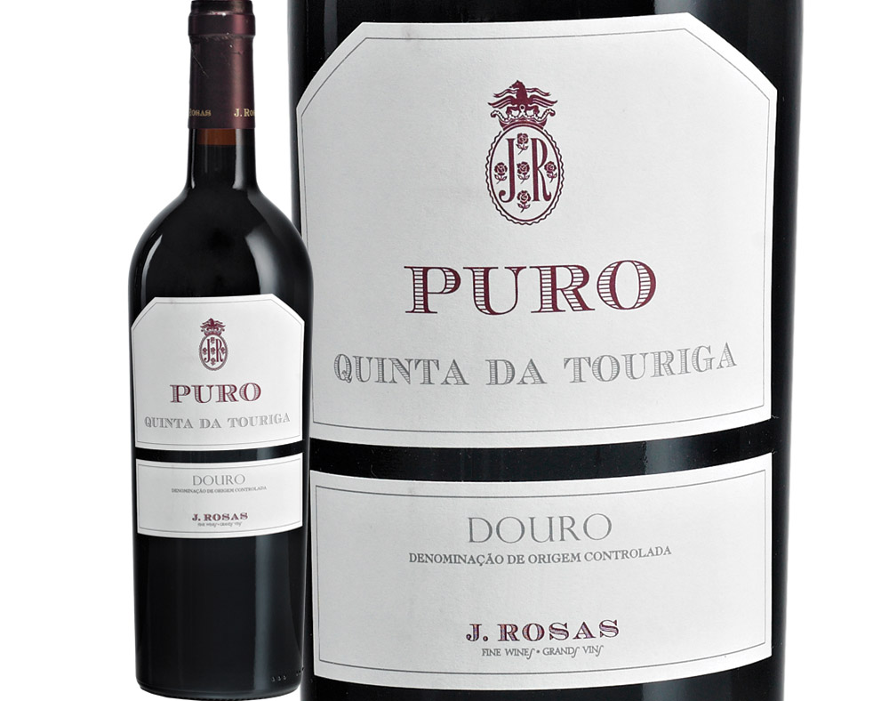 VINHO TINTO QUINTA DA TOURIGA PURO CHÃ DOURO 0.75L