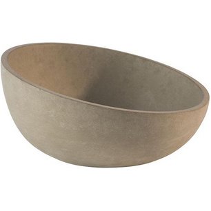 Bol en béton gris Élément
