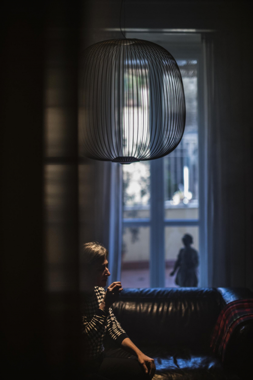 Foscarini Spokes 2 hanglamp Ø52 LED niet dimbaar wit