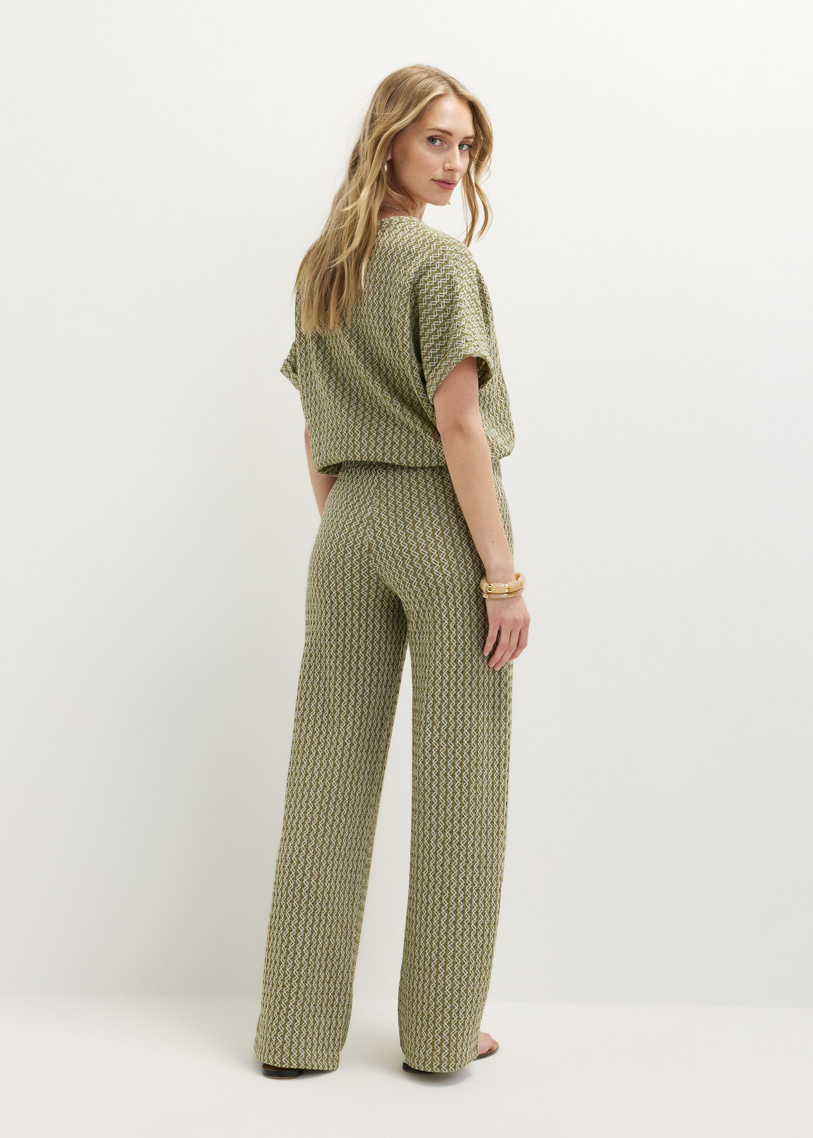 Blouse met patroon