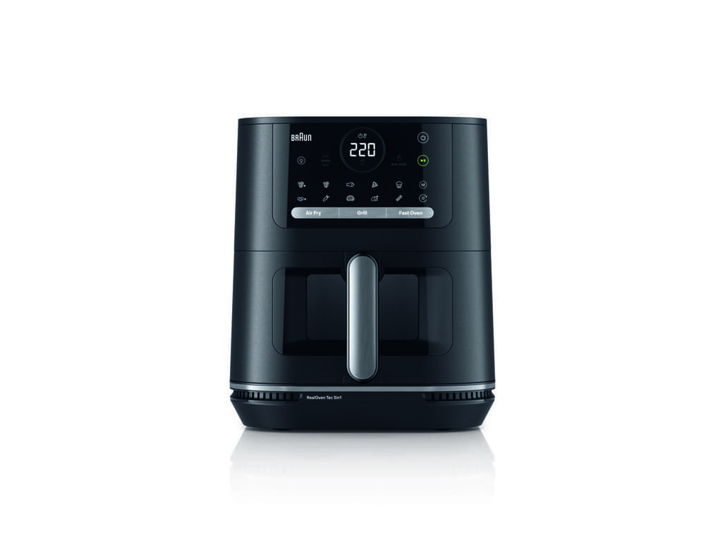 FRITADEIRA AIR FRYER BRAUN HF5073BK 6L PRETA