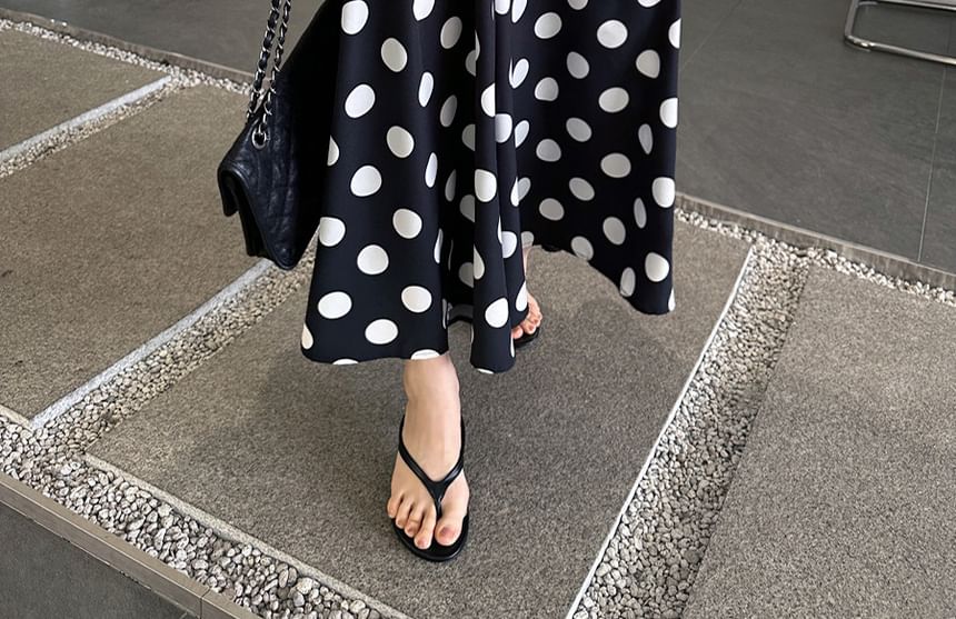 Coris - Culottes met elastische taille en stippen