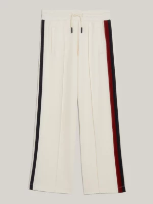 Calça Jogger Global Stripe de Pernas Largas