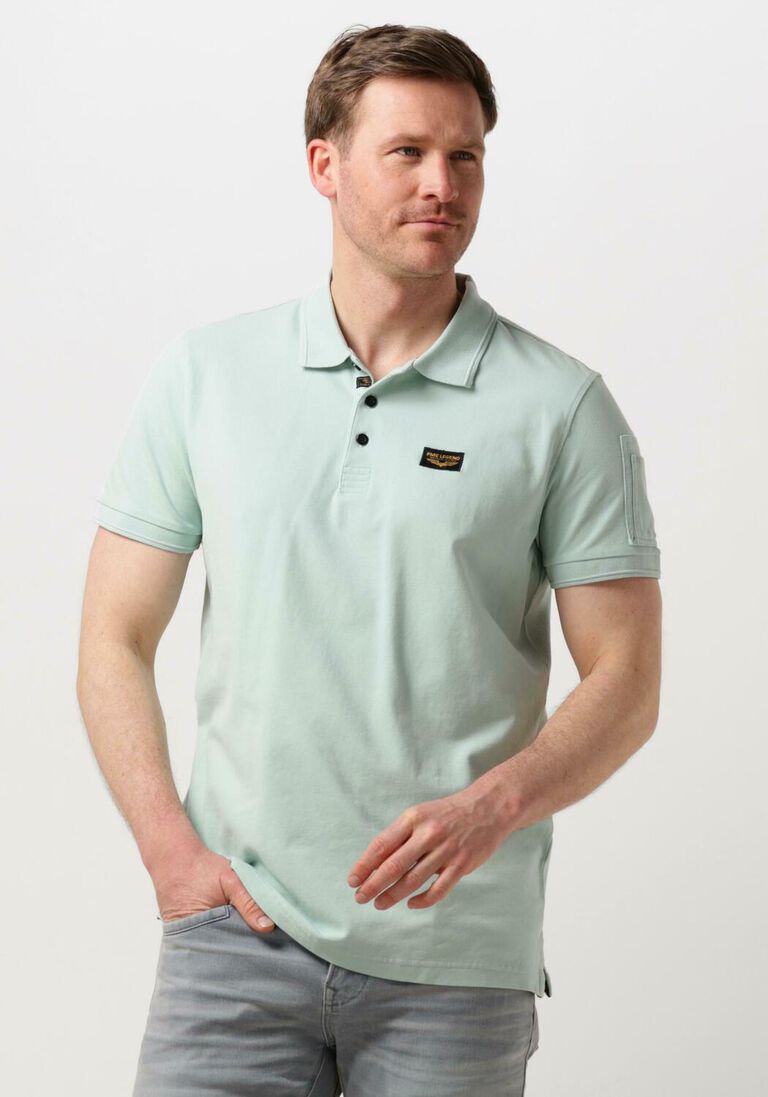 PME LEGEND blauwe pme legend polo short sleeve polo trackway