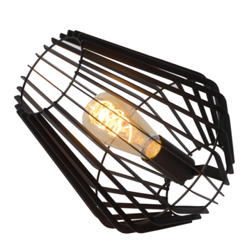 Lucide Reda Tafellamp Zwart H 27cm