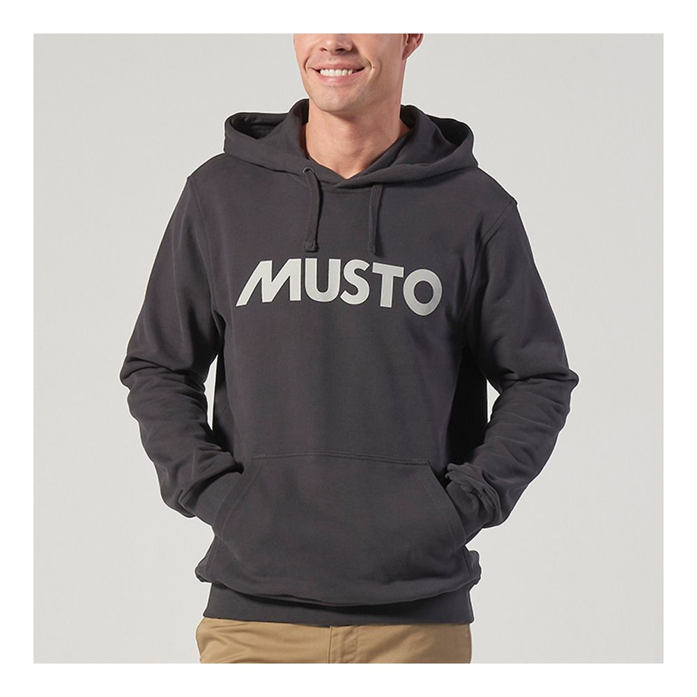 Musto MUSTO LOGO - Sweat Homme 844 carbon