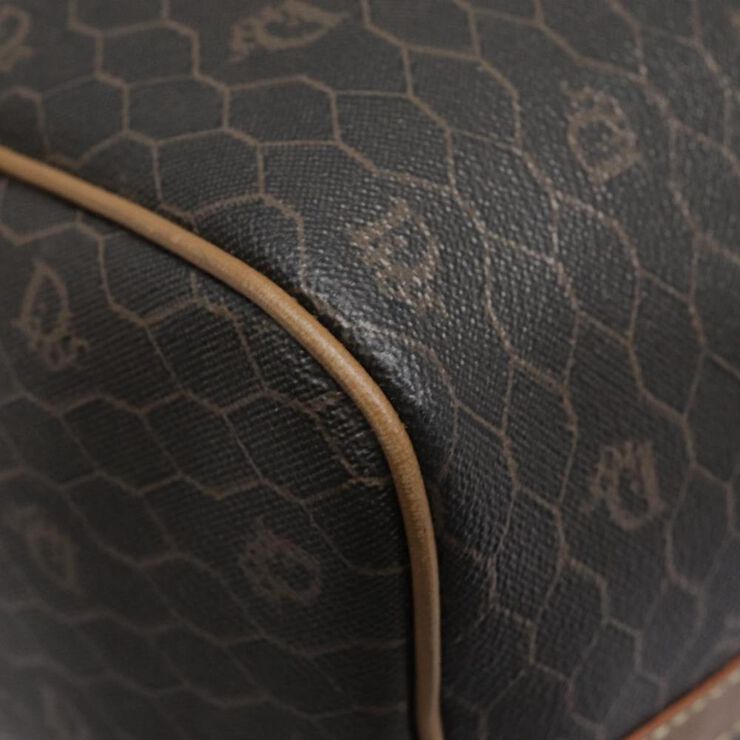 Dior Vintage Dior Boston Bag Brown