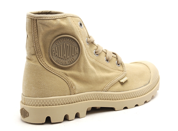 Palladium boots bottine plates femme womens pampa hi beige