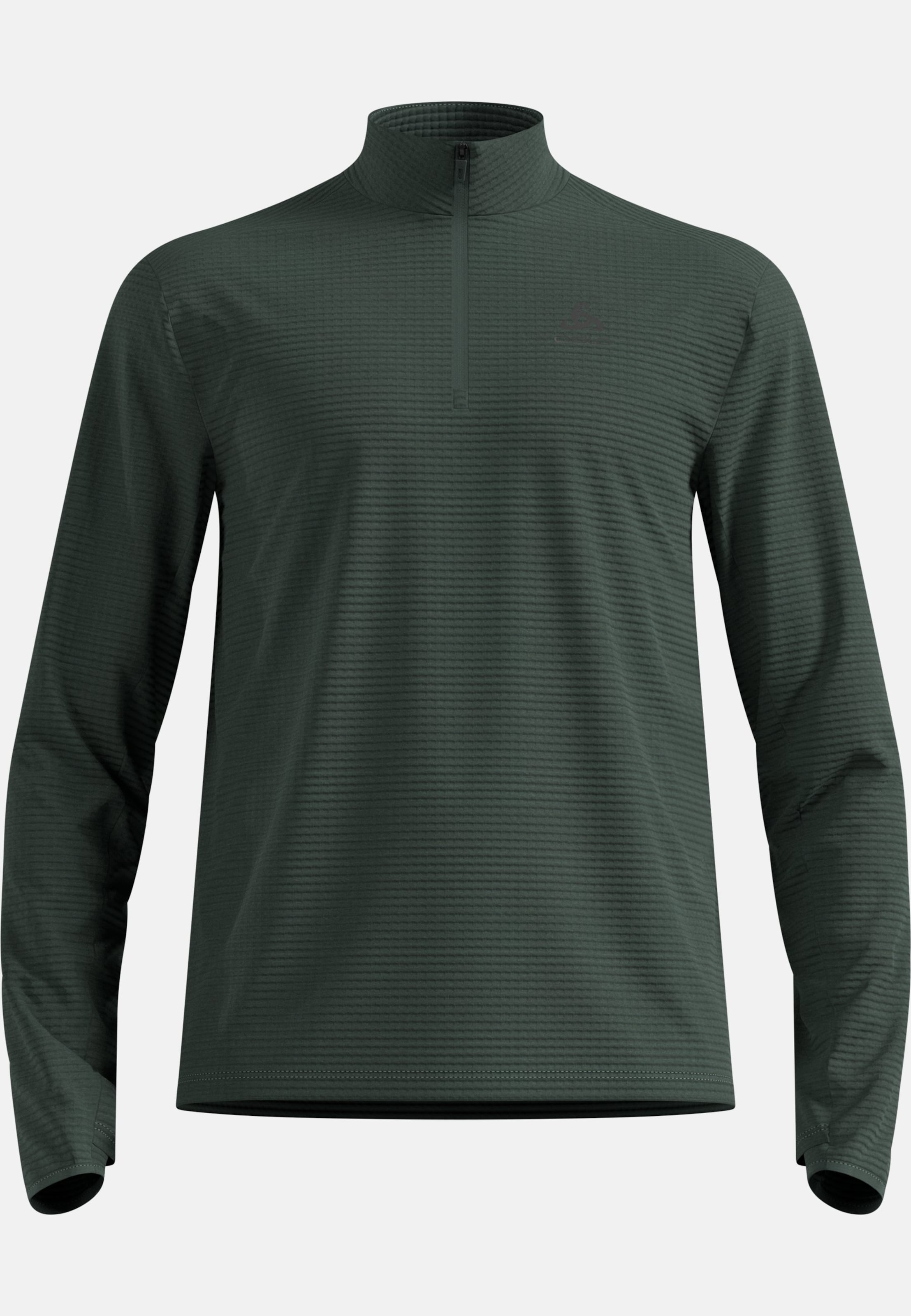 Essentials Thermal Laufshirt mit Halbreissverschluss in urban chic