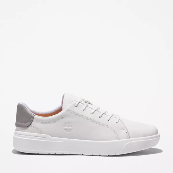 Basket basse Seneca Bay pour homme en blanc